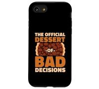 The Official Dessert Of Bad Decisions Funny Foodie Case for iPhone SE (2020) / 7/8
