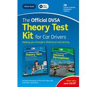 The official DVSA theory test KIT for car drivers pack