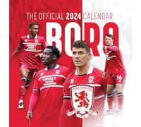 The Official Middlesbrough FC Desk Calendar 2024