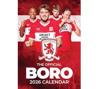 The Official Middlesbrough Wall Calendar 2026 (Official Middlesbrough FC)