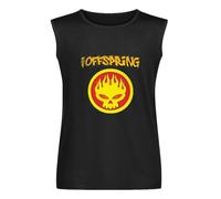 The Offspring American The Offspring Vest Tank Mens T-Shirt Black Graphic Unisex Sleeveless Tee Shirt XXL