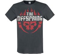 The Offspring Amplified Collection - Skull Logo T-Shirt charcoal XXL