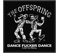 The Offspring Dance Fucker Dance Woven Patch (One Size) (Black/White)