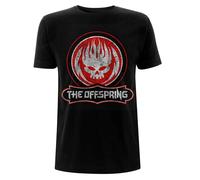 The Offspring Distressed Skull T-Shirt black XXL