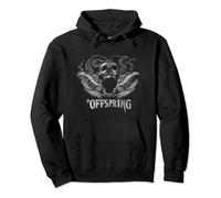 The Offspring Official Feathered Wing Skull Logo Pullover Hoodie
