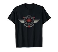 The Offspring Official Geometric Wings Logo T-Shirt, Men, Black, 4X-Large