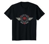 The Offspring Official Geometric Wings Logo T-Shirt, Youth, Black, 4T