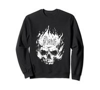 The Offspring Official White Skull Logo Sweatshirt
