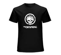 The Offspring Skull T-Shirt Mens Unisex Black Tees L