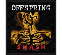 The Offspring Smash Woven Patch (One Size) (Black/Yellow)