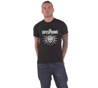 The Offspring T Shirt Bolt Band Logo Official Unisex Black S