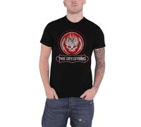 The Offspring T Shirt Distressed Skull Band Logo new Official Mens Black