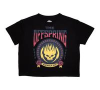 The Offspring Womens/Ladies Australia 2018 Crop Top (M) (Black)