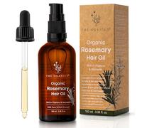 The Oganics® Rosemary Hair Growth Oil - With Castor, Argan, Jojoba, Coconut, Black Seed, Mint & Lavender - Natural Thickening & Hair Loss Treatment - Vitamin-Rich Nourishing Mask