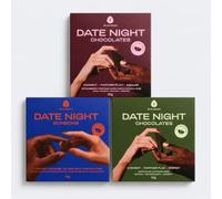 The Oh Collective Date Night Trio Chocolate Gift Set for Couples - Ultimate Date Night Chocolate Bundle - 3 Chocolates for Couples