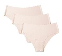 The Oh Collective Ultra-Soft Seamless Knickers for Women | Ideal for Sports, Work, and Everyday Wear | 3-pack Nude Light Skin Tone No VPL Seamless Underwear Invisible and Comfortable