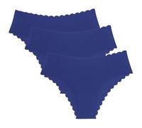 The Oh Collective Ultra-Soft Seamless Knickers for Women | Ideal for Sports, Work, and Everyday Wear | 3-pack Blue No VPL Seamless Underwear Invisible and Comfortable
