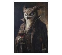 The Old Blind Owl Seer Detailed Jigsaw Puzzle for Adults, 1000 PCS