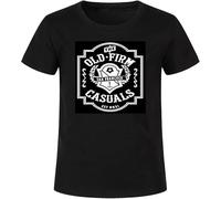The Old Firm Casuals Band Crest Mens T-Shirt S Black