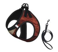 The Old German Flag Dog Harness - Breathable, Reflective, And Adjustable Pet Vest, Suitable For Small Cats And Dogs