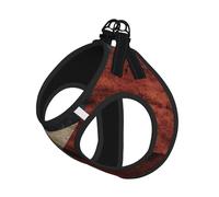 The Old German Flag Dog Harness - Breathable, Reflective, And Adjustable Pet Vest, Suitable For Small Cats And Dogs