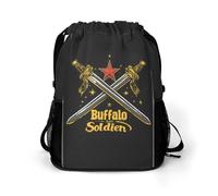 The Old Glory USA Flag Gym Bag with Shoe Compartment 30L Backpack