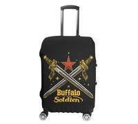 The Old Glory USA Flag Suitcase Cover Travel Luggage Protector Elastic Washable Baggage Covers Fits 19-32 Inch