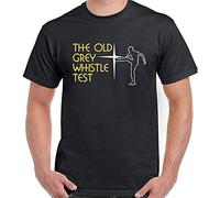 The Old Grey Whistle Test Men's Retro Music Programme T Shirt 70's 80's Show Size L