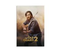 The Old Guard Action Adventure Movie Poster Wall Art Canvas Aesthetic Cover Poster Vintage Music And Movies Decorative Painting for Living Room Bed Room 20x30inch(50x75cm) Unframe-style