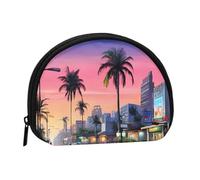 The Old Hollywood Coin Purse Zipper Pouch Small Wallet for Women