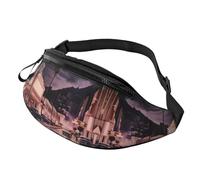 The Old Hollywood Fanny Pack for Man Woman, Fashion Adjustable Chest Bag, Travel Sport Walking Waist Bag