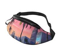 (The Old Hollywood) Fanny Pack Waist Bag Adjustable Shoulder Strap Bum Bag for Men Women Travel Hiking Running