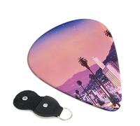 The Old Hollywood Guitar Plectrums, 6 Guitar Plectrums, Printed on both sides for Electric Guitar Bass Ukulele (0.46 mm 0.71 mm 0.96 mm)