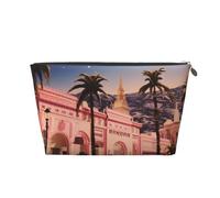 The Old Hollywood Leather Travel Wash Bag, A Fashionable and Practical Makeup Organizer