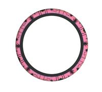 The Old Hollywood -Print Best Non-Slip Steering Wheel Cover - Universal Fit For Cars, Suvs & Trucks - Thermal Protection Neoprene Grip