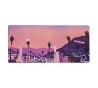 The Old Hollywood Print Large Gaming Mouse Pad (90x40cm / 36x16in) Extended Desk Mat for Gaming & Work