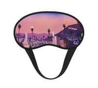 The Old Hollywood Print Sleep Eye Mask Light Blocking Soft and Comfortable Night Eye Blinder for Women Men for Sleeping Travel Night Shift