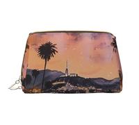The Old Hollywood Printed Cosmetic Bags for Women Mom, Large PVC Leather Travel Makeup Bag Cute Gifts Toiletry Bag with Zipper