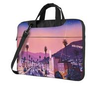 The Old Hollywood Printed Waterproof Laptop Case Ultra-Thin Portable One-Shoulder Laptop Bag 600d Oxford 13in/14in/15.6in