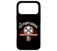 The Old Man’s Garage Repairs Cold Beer Bad Advice Mechanic Case for iPhone 17 Pro Max