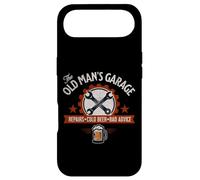 The Old Man’s Garage Repairs Cold Beer Bad Advice Mechanic Case for iPhone Air