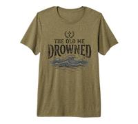 The Old Me Drowned - New Life Baptism Transformation Tee 1 Premium T-Shirt