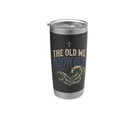 The Old Me Drowned - New Life Baptism Transformation Tee 2 Stainless Steel Insulated Tumbler