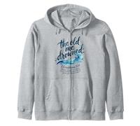 The Old Me Drowned - New Life Baptism Transformation Tee Zip Hoodie