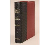 The Old Scofield® Study Bible, KJV, Pocket Edition, Basketweave Black/Burgundy: King James Version, Black/burgundy, Leather Basketweave, Improved Edition, Bonded Leather