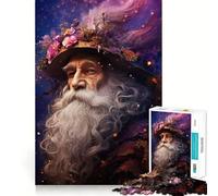 The Old Wizard 1000 Pieces Puzzles for Teenagers Boost Recall Relaxing Fun Accurate Edge Thoughtful Gift (38x26cm)