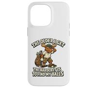 The Older I Get Harder Find My Balls Funny Golf Case for iPhone 14 Pro Max