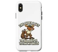 The Older I Get Harder Find My Balls Funny Golf Case for iPhone X/XS