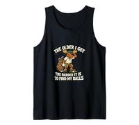 The Older I Get Harder Find My Balls Funny Golf Tank Top