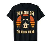 The Older I Get The Heller The No Black Cat T-Shirt
